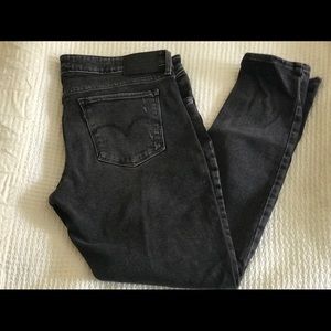 Distressed Levi’s Jeans